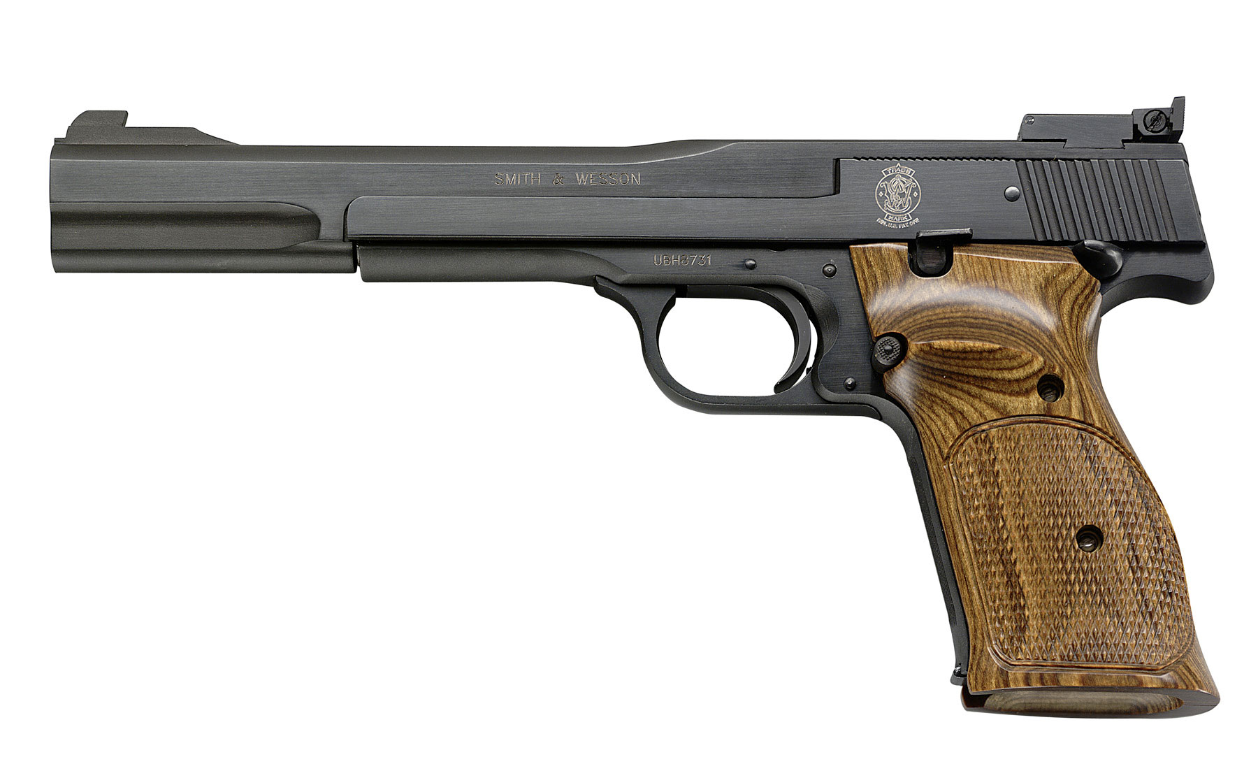 SMITH & WESSON Model 41 22 LR 7" 10rd Pistol - Black / Wood