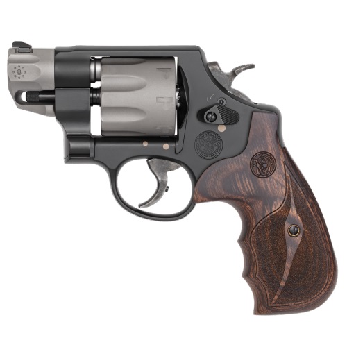SMITH & WESSON N-Frame Series Model 327 357 Mag 2" 8rd - Black & Wood