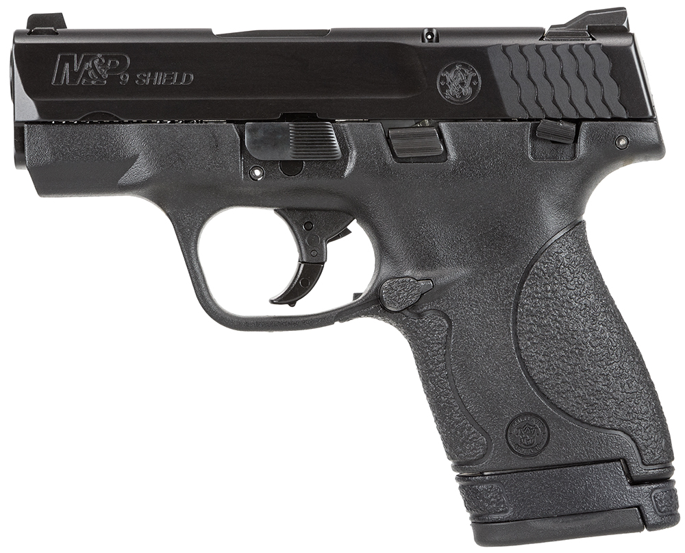 SMITH & WESSON M&P9 Shield 9mm 3.1" 8rd Pistol w/ Loaded Indicator CA Compliant - Black