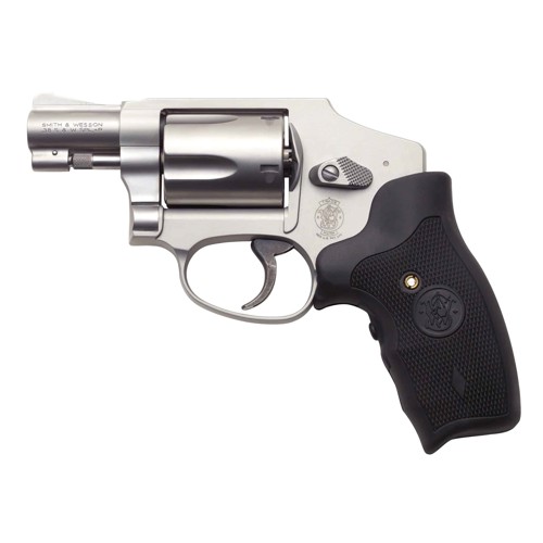 SMITH  WESSON Model 642 38 Special P 188 5rd Revolver  Stainless w Crimson Trace Lasergrips