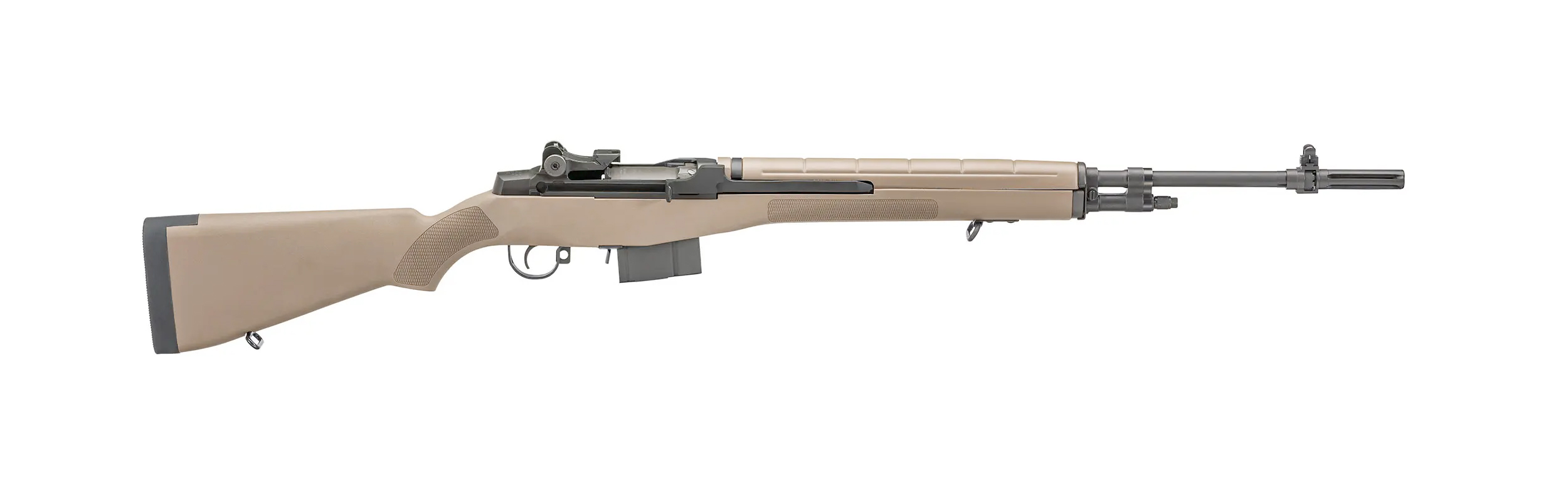 SPRINGFIELD ARMORY M1A™ Standard Issue .308 Semi-Auto Rifle – Desert FDE