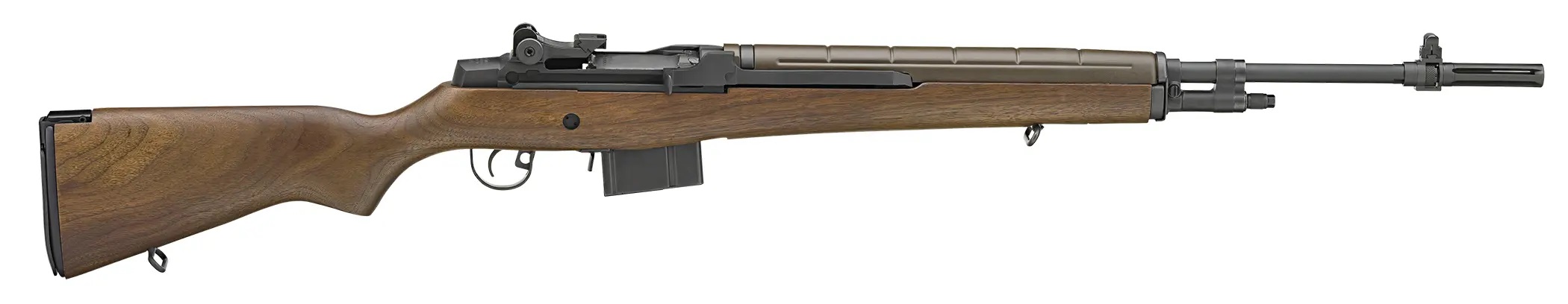 SPRINGFIELD ARMORY M1A Loaded 7.62x51 NATO 22" 10+1 Semi-Auto Rifle - Walnut / Black