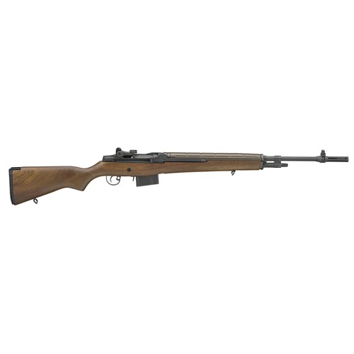 SPRINGFIELD ARMORY M1A Loaded 762x51 NATO 22 101 SemiAuto Rifle  Walnut  Black