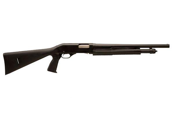 STEVENS 320 Security 12 Gauge 3" 18.5" 5rd Pump Shotgun - Black w/ Pistol Grip
