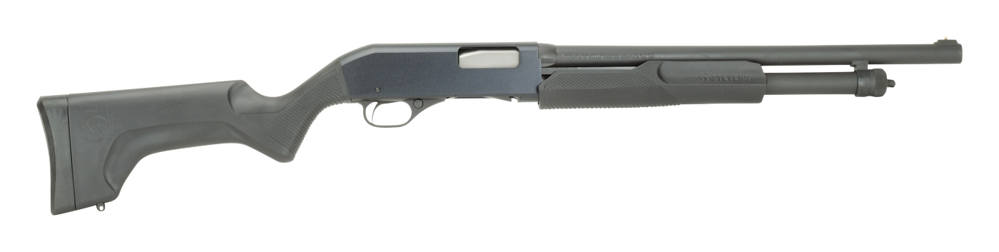 STEVENS 320 Security 12 Gauge 3" 18.5" 5+1 Pump Shotgun - Black