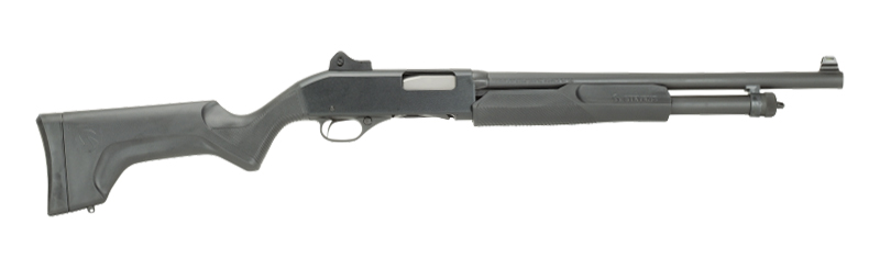 STEVENS 320 Security 12 Gauge 3" 18.5" 5rd Pump Shotgun w/ Ghost Ring Sights - Black