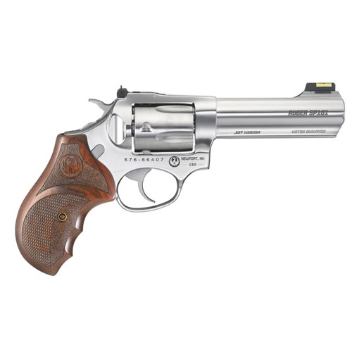 RUGER SP101 Match Champion 357 Mag  38 Special 42 5rd Revolver  Stainless  Hardwood
