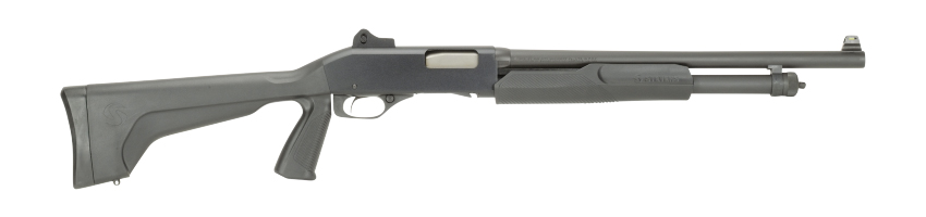STEVENS 320 Security 20 Gauge 3" 18.5" 5rd Pump Shotgun - Black