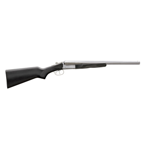STOEGER Coach Gun 12 Gauge 3 20 Side by Side Shotgun  Stainless  Black