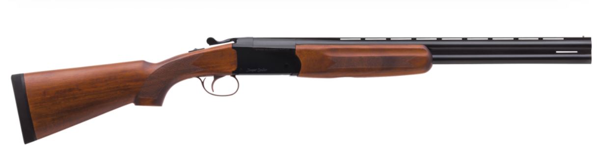 STOEGER Condor Compact 20 Gauge 22" Over /Under Shotgun - Satin Walnut / Black