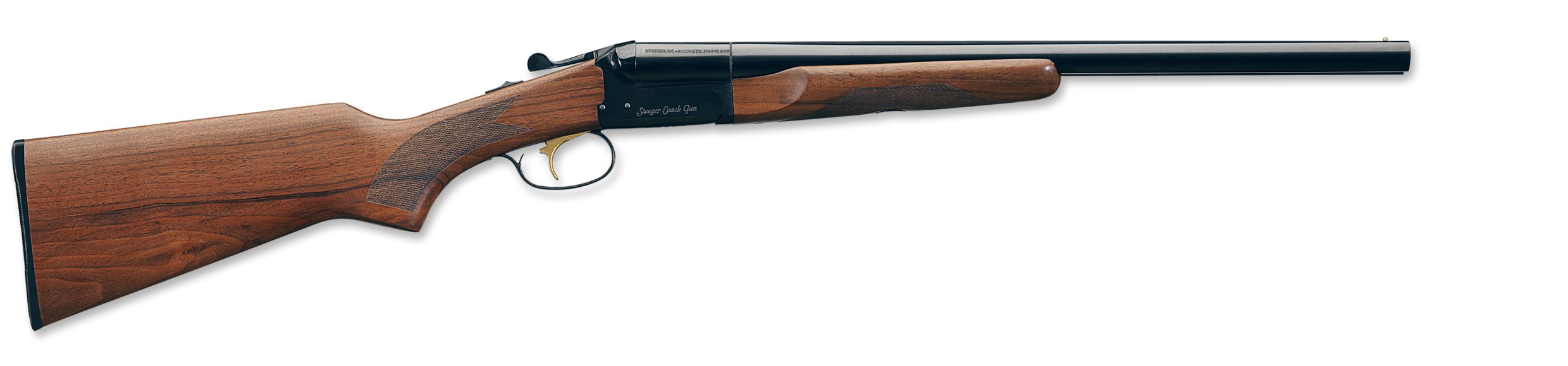 STOEGER Coach Gun 12 Gauge 3" 20" Side by Side Shotgun - Walnut | Blued