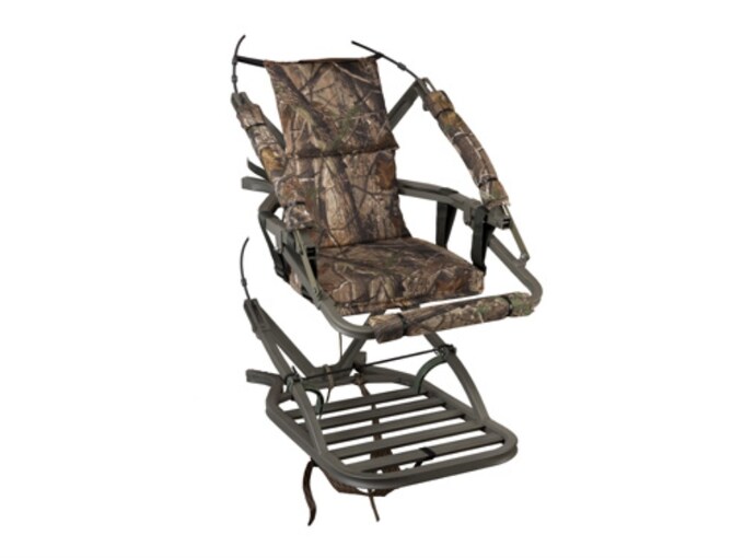 Summit Treestands OpenShot SD - Treestand Da Caccia, Colore Quercia Muschio, Imbottito, Capacità 136 Kg, Include DVD Istruzioni