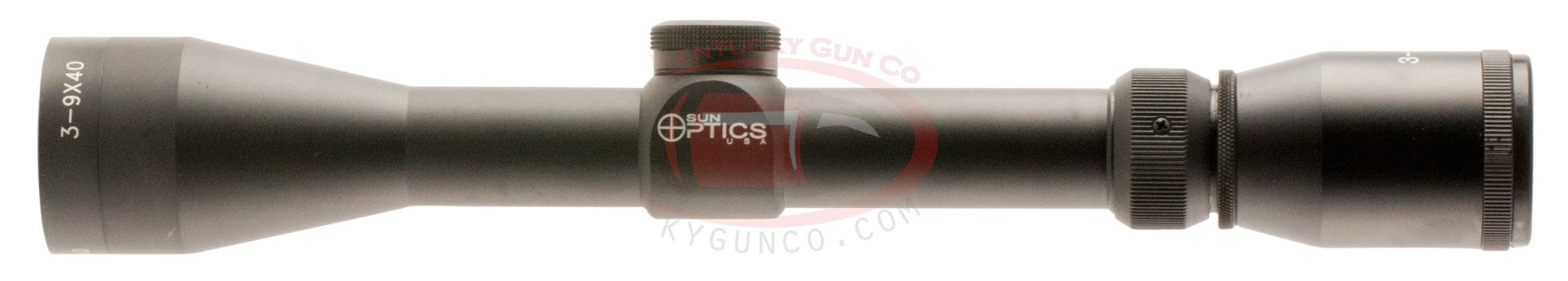 Sun Optics SUN OPTICS HUNTER 3-9X40 MONO TUBE/FNGR D