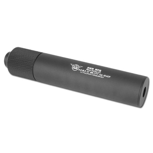 SWR HEMS2 45ACP Pistol Silencer  Suppressor  Black