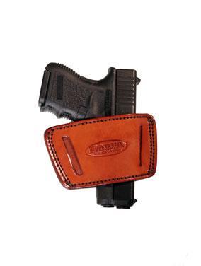 Tagua Gunleather TAGUA Fits Glock, XD, Taurus Mill/Slim, 24/7 Brn/Lg Sz