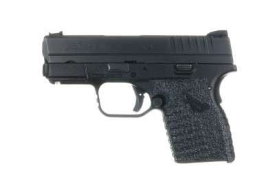 Talon Grips 384R Adhesive Grip Glock Gen5 19/23/25/32/38/44 w/Large Backstrap, Black Textured Rubber