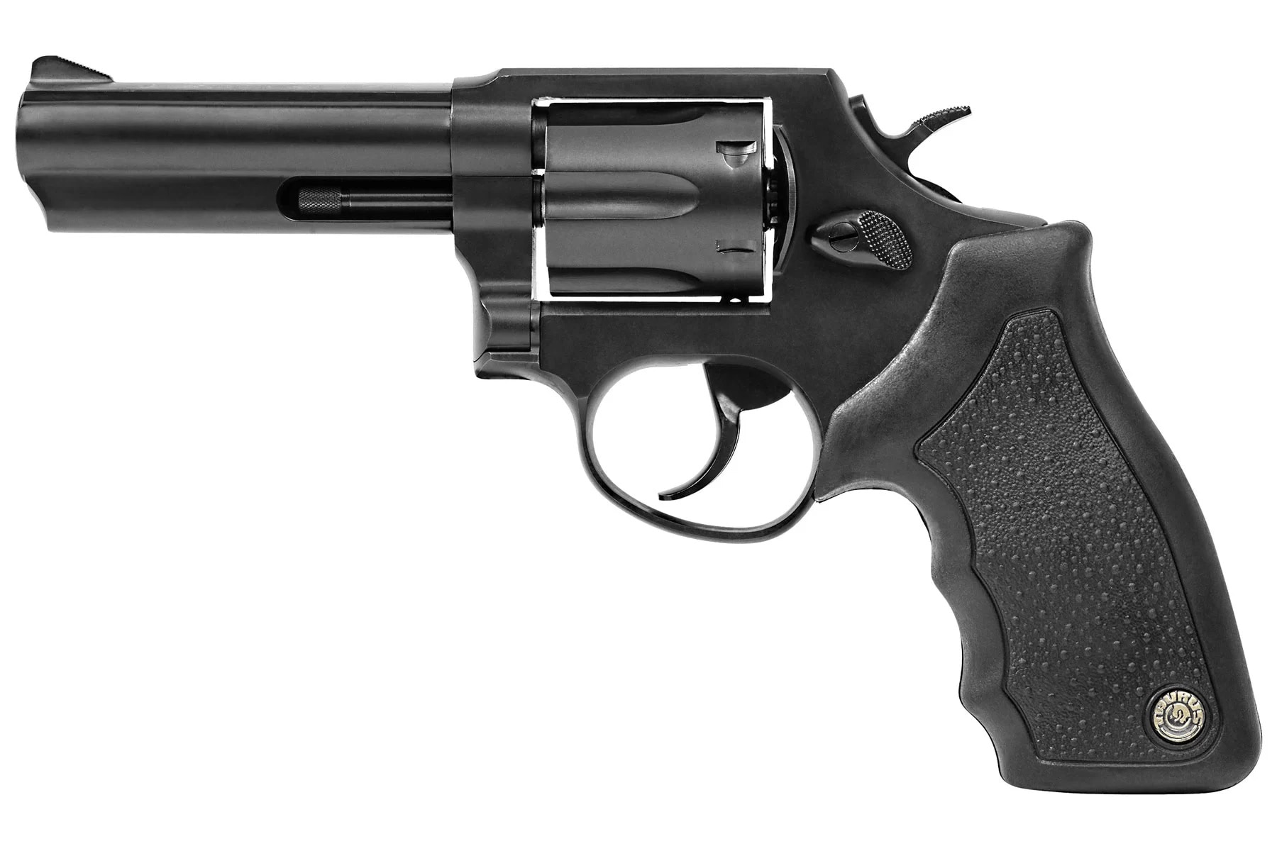 TAURUS 82 38 Special 4" 6rd Revolver - Black / Rubber Grips