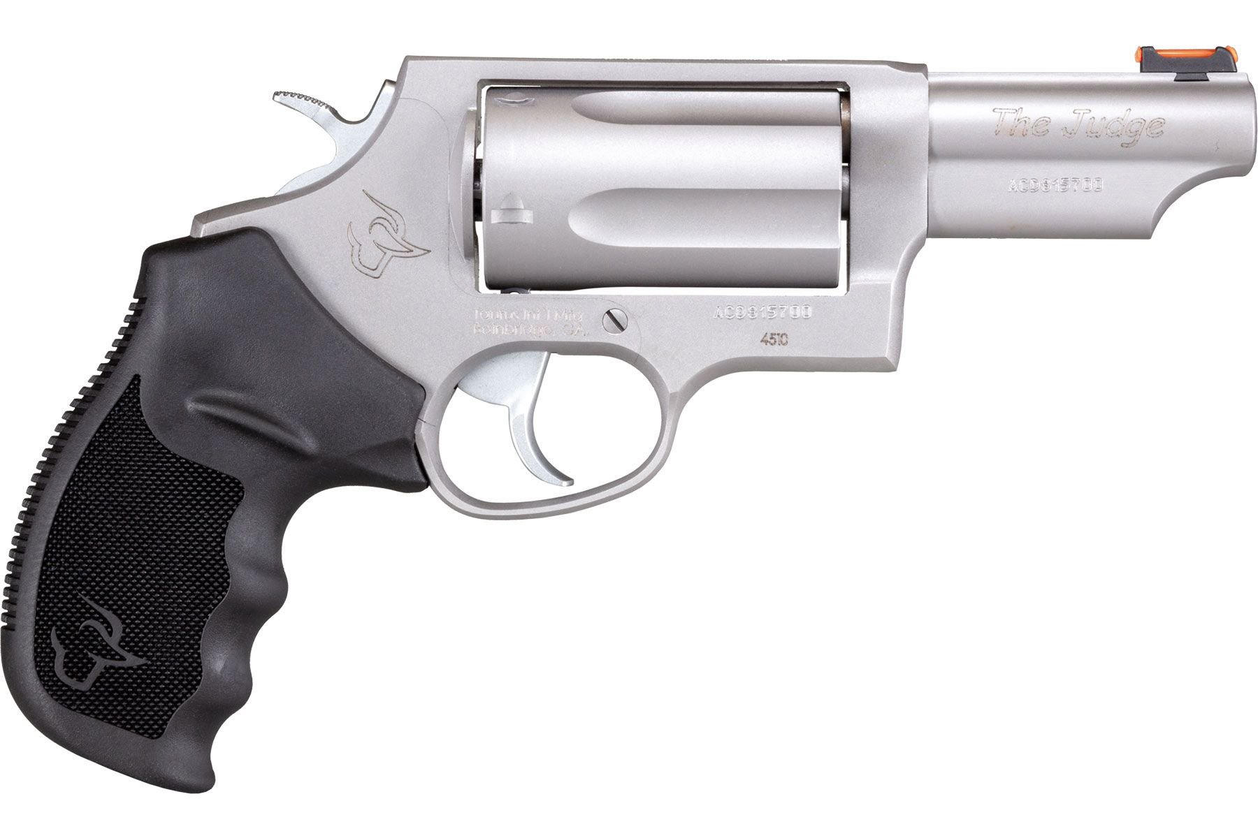 TAURUS Judge 45LC 3" 5rd Revolver - Stainless