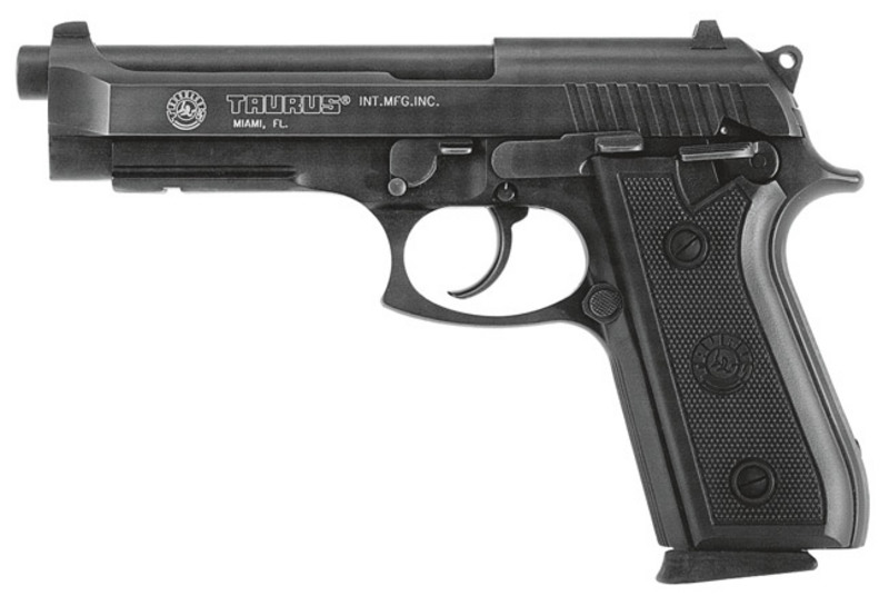 TAURUS 92 9mm 5" 17rd Pistol - Black / Blued