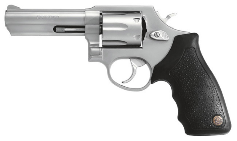 TAURUS 65 357 Mag / 38 Special 4" 6rd Revolver - Stainless / Rubber Grips