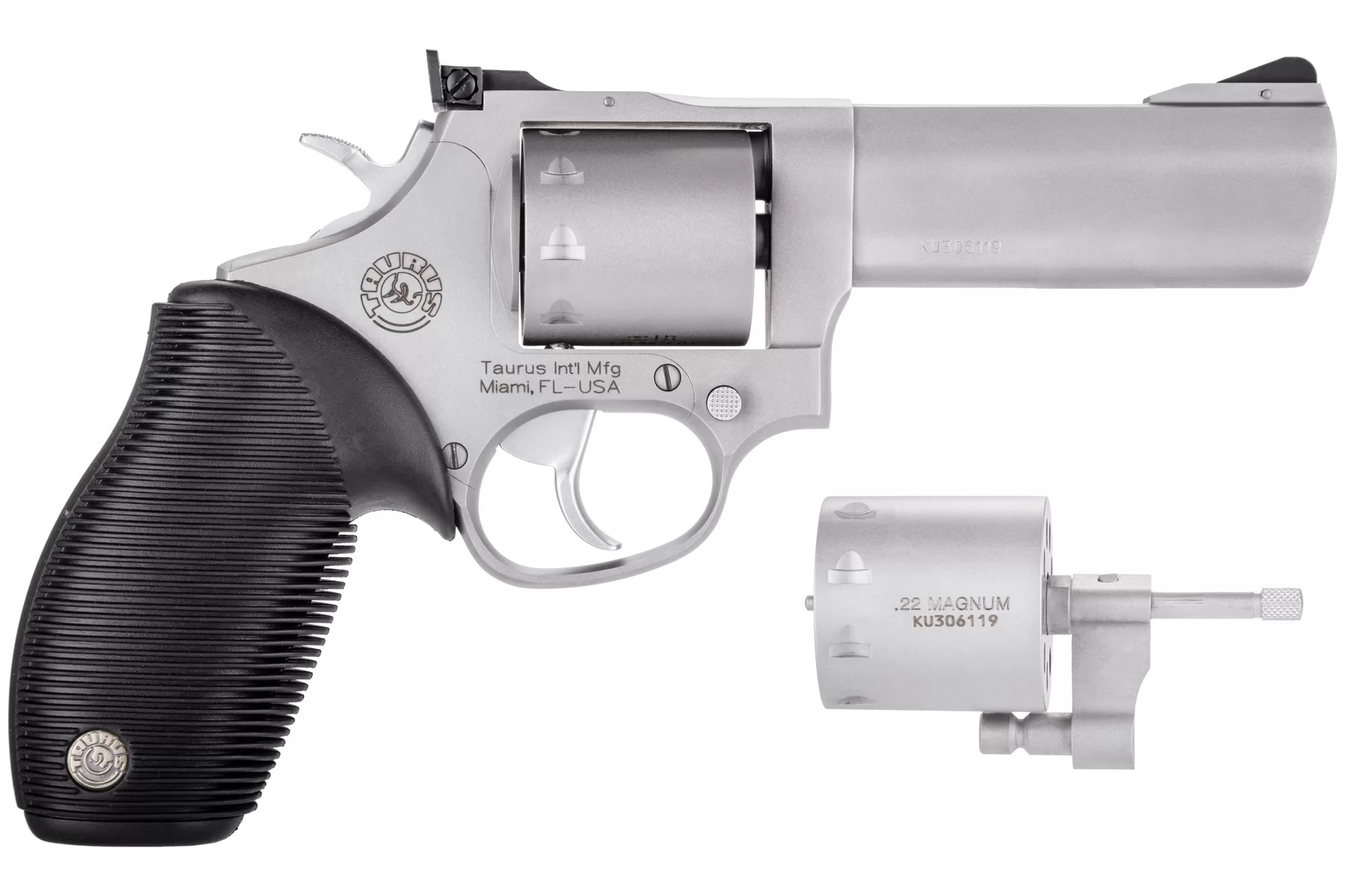 TAURUS 992 Tracker 22 LR / 22 WMR 4" 9rd - Stainless