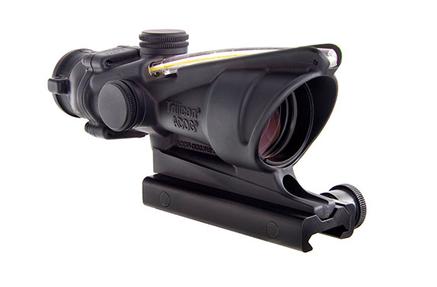 Trijicon Acog 4X32 Bac Dual Illuminated Amber Crosshair 300BLK Reticle W TA51 Mount