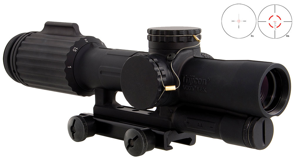 Trijicon TRIJICON VCOG 1-6x24 Red Segment Circle Crosshair .223 77Gr