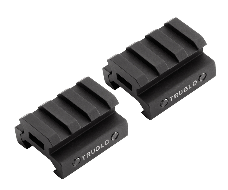 TRUGLO Riser Mount Picatinny 1/2 2pc