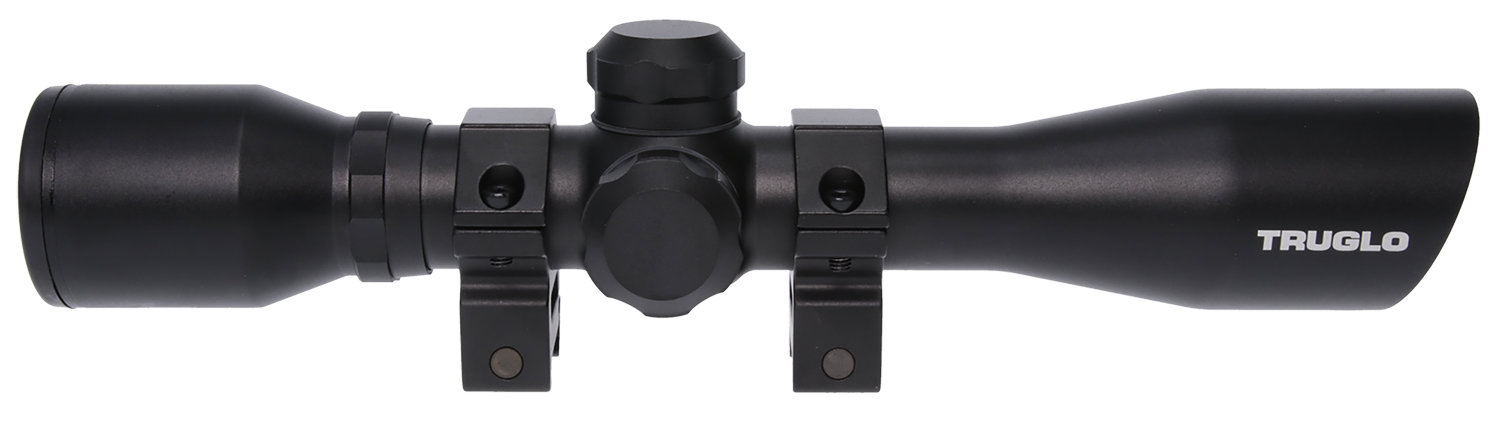 TRUGLO SCP 4X32 XBOW Blk W/Rings