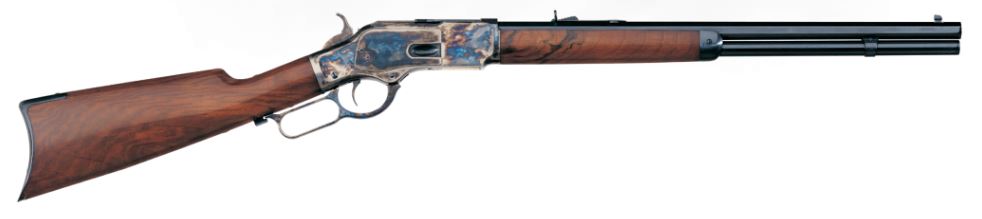 UBERTI 1873 Short 357 Mag 20" 10rd Lever Rifle - Case Hardened | Walnut