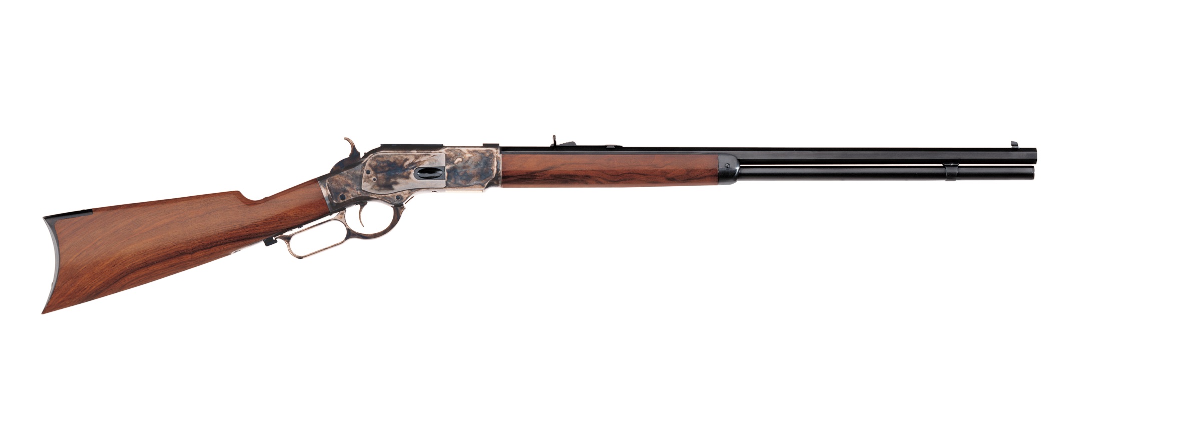 UBERTI 1873 Sporting Rifle Steel 45LC 24.25" 13rd Lever Action Rifle - Case Hardened / Black