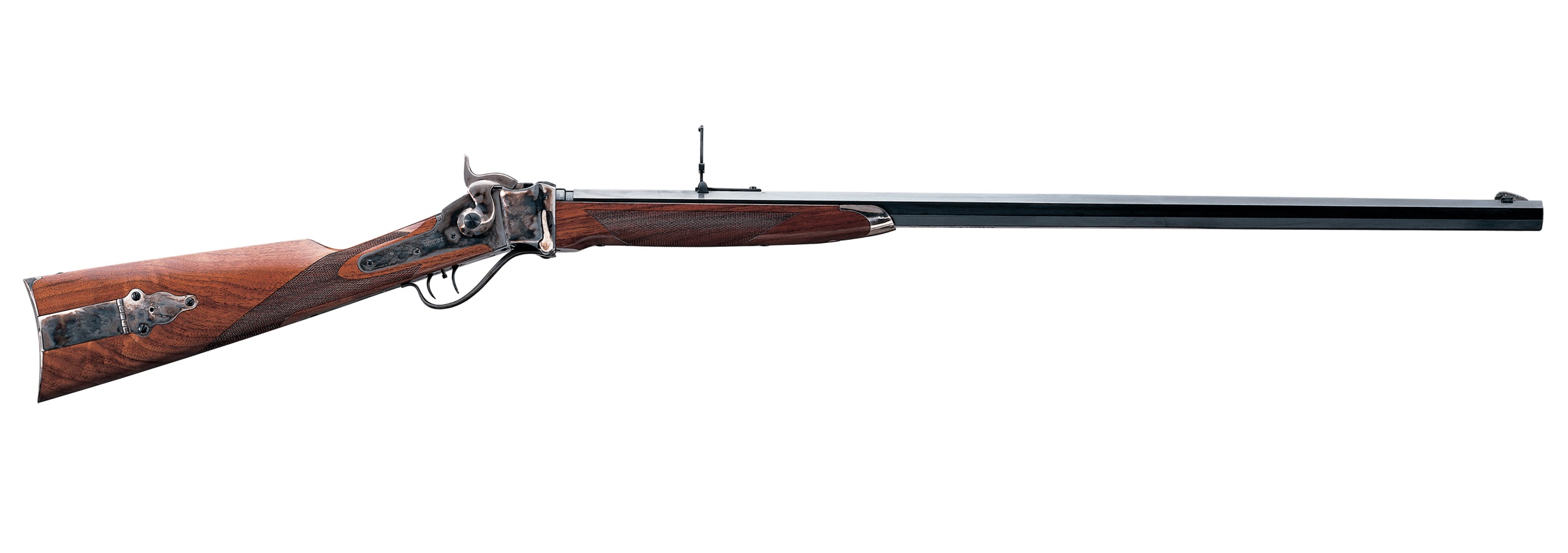 UBERTI 1874 Sharps Down Under 45-70 34" Rifle - Black / Case Hardened