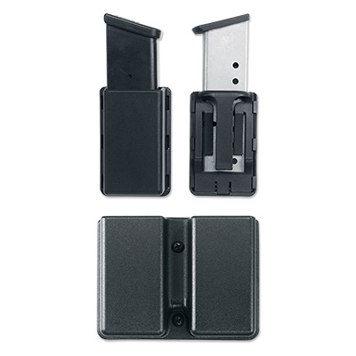 Uncle Mike's UNCLE MIKE'S Magazine Case Kydex Black Single Stack, Paddle