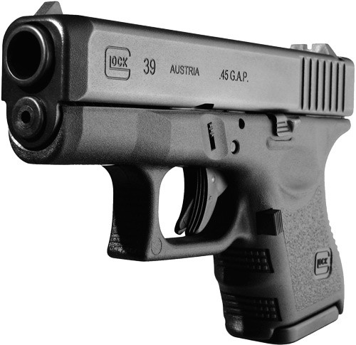 Glock GLOCK G39 45 GAP 3.4" 6rd - Black