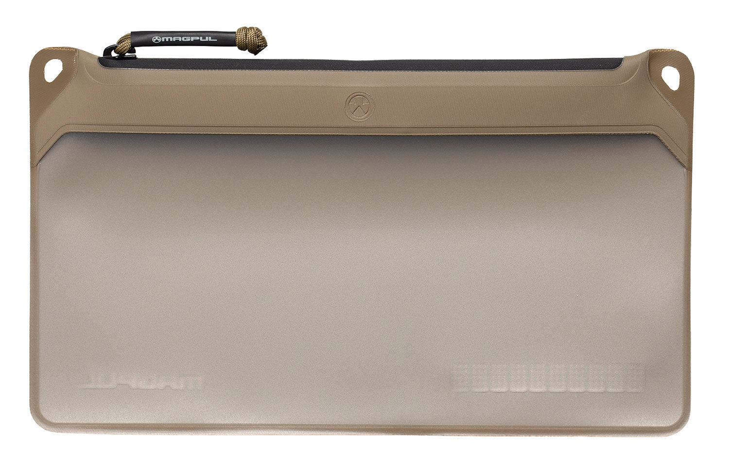 DAKA MEDIUM WINDOW POUCH FLAT DARK EARTH