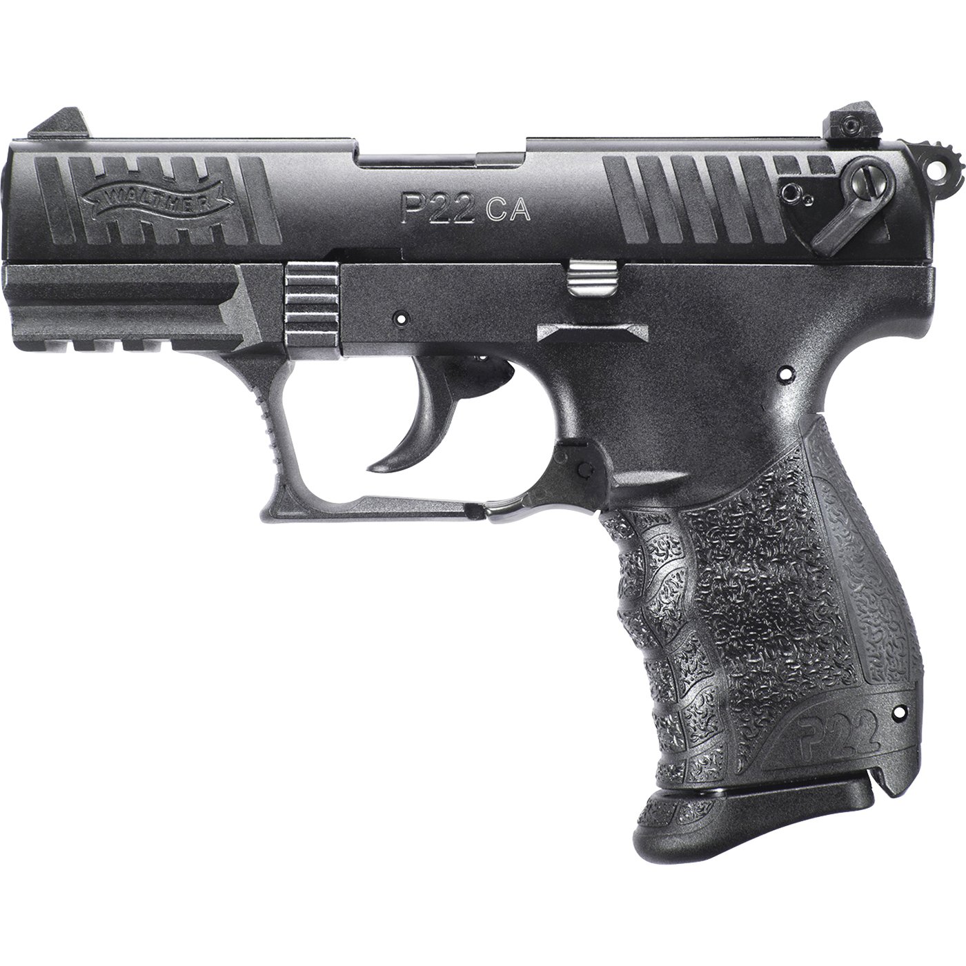 WALTHER ARMS P22 22LR 3.4in 10rd Pistol - CA Compliant - Black
