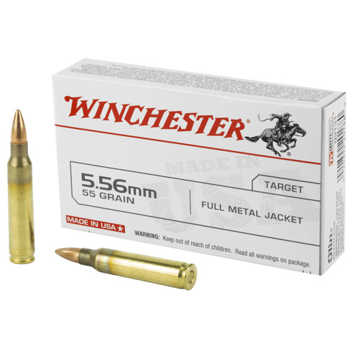 WINCHESTER AMMO 5.56 M193 55Gr USA FMJ 20rd
