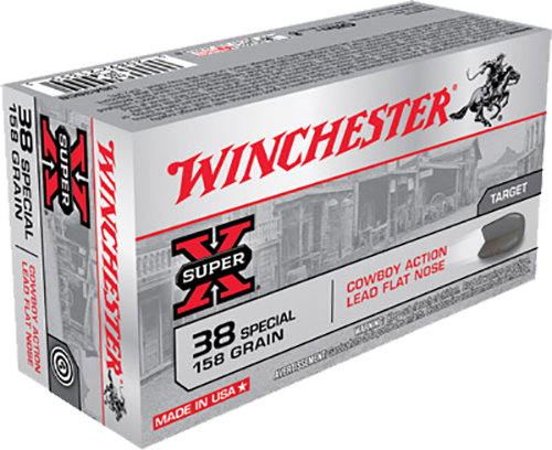 Winchester WINCHESTER AMMO 38 Special 158Gr Cowboy Action 50rd