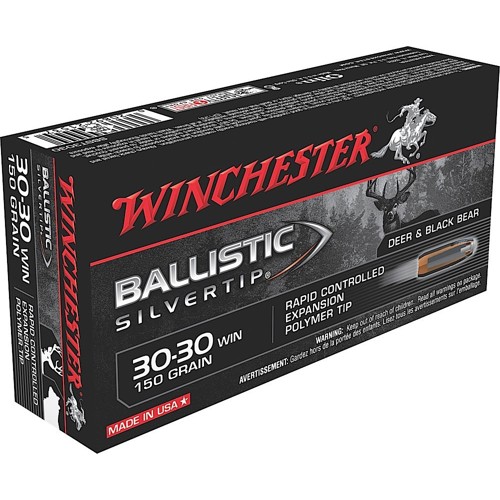 WINCHESTER AMMO 30-30 150Gr Ballistic Silvertip 20rd