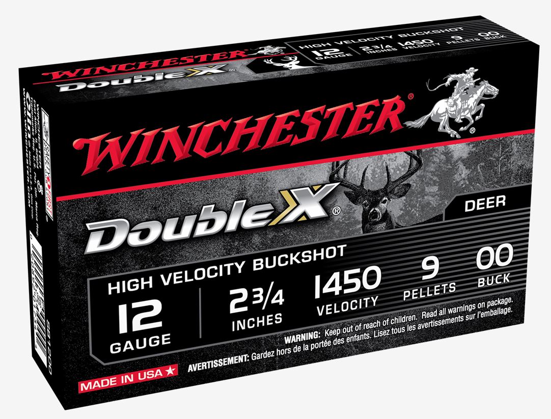 Winchester WINCHESTER AMMO 12Ga Double X HV BuckShot 2-3/4" 00 Buck 5rd