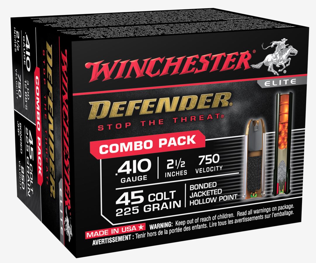 Winchester Repeating Arms Winchester Ammo S41045PD Defender 41045 Colt Lc 2.5 12 Oz 3 Defense DISCS12 Bbs Shot 20 Bx 10 Cs
