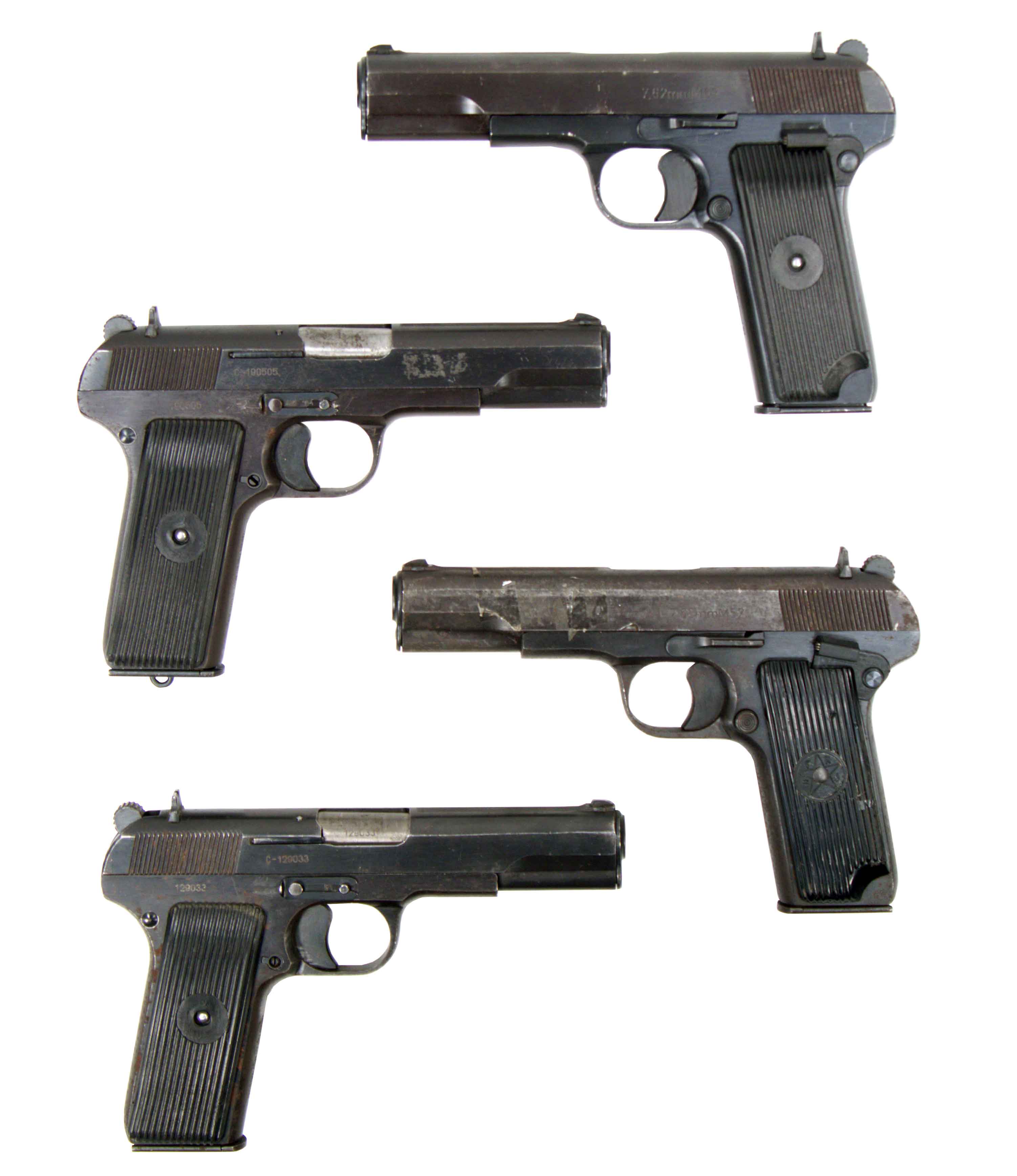 YUGOSLAVIAN TOKAREV 7.62x25 Tokarev 4.5" 9rd Black - SURPLUS