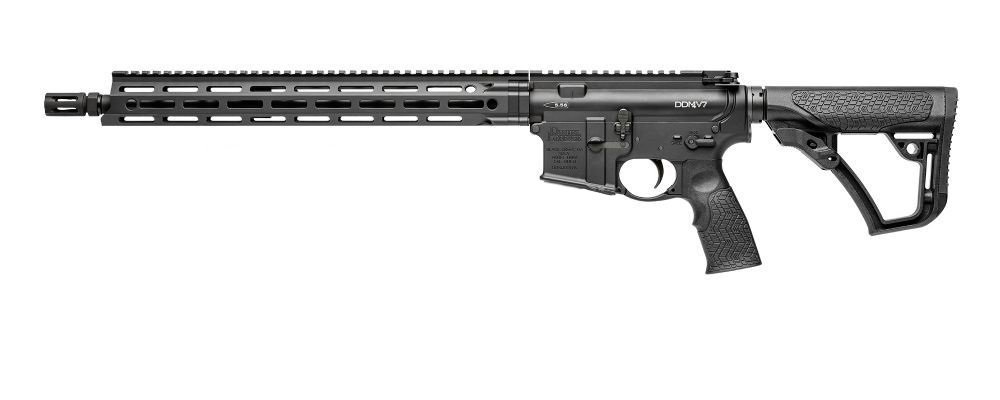 DANIEL DEFENSE DDM4 V7 5.56 NATO 16" No Mag Semi-Auto AR15 Rifle | Black