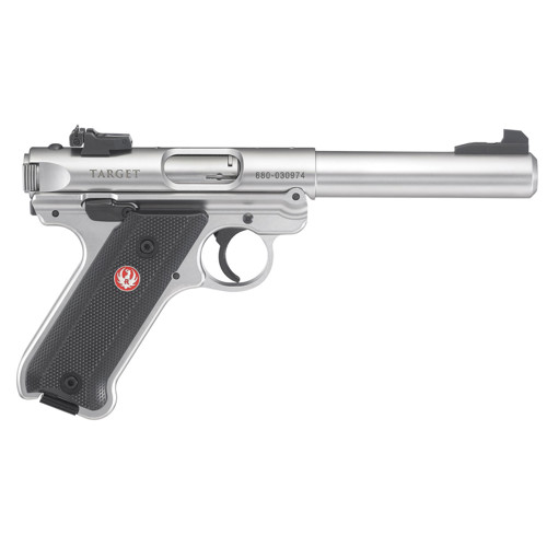 RUGER Mark IV Target 22 LR 55 10rd Pistol  Stainless