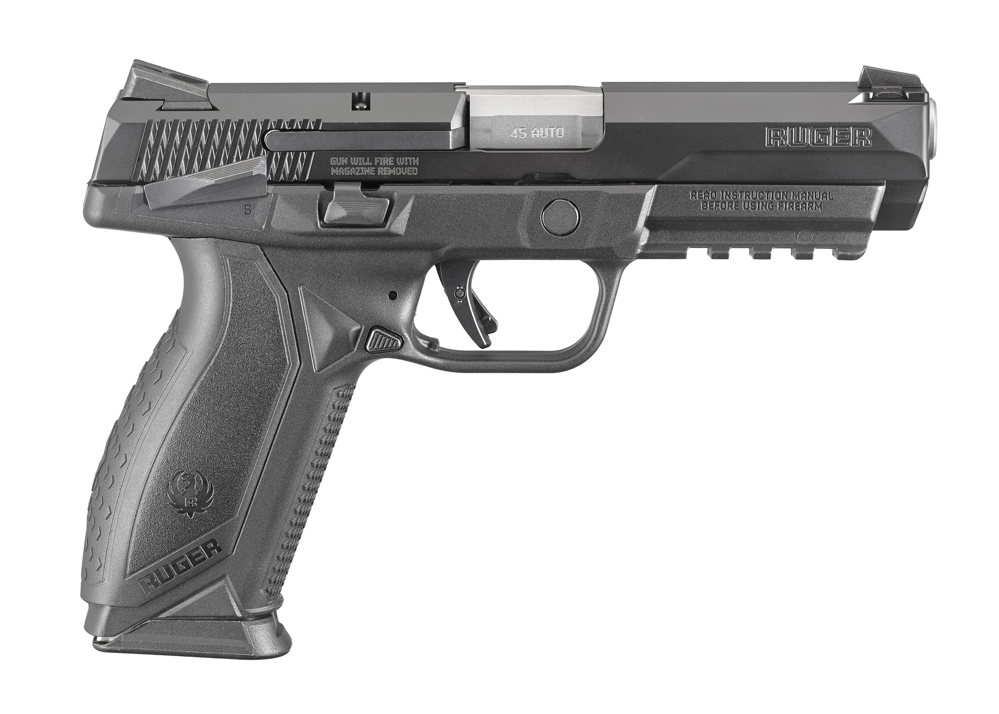 RUGER American 9mm 4" Black 10rd