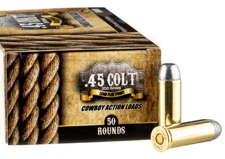 American Cowboy Ammo American Cowboy .45 Long Colt 200GR. Lead Flat Nose 50 Pack