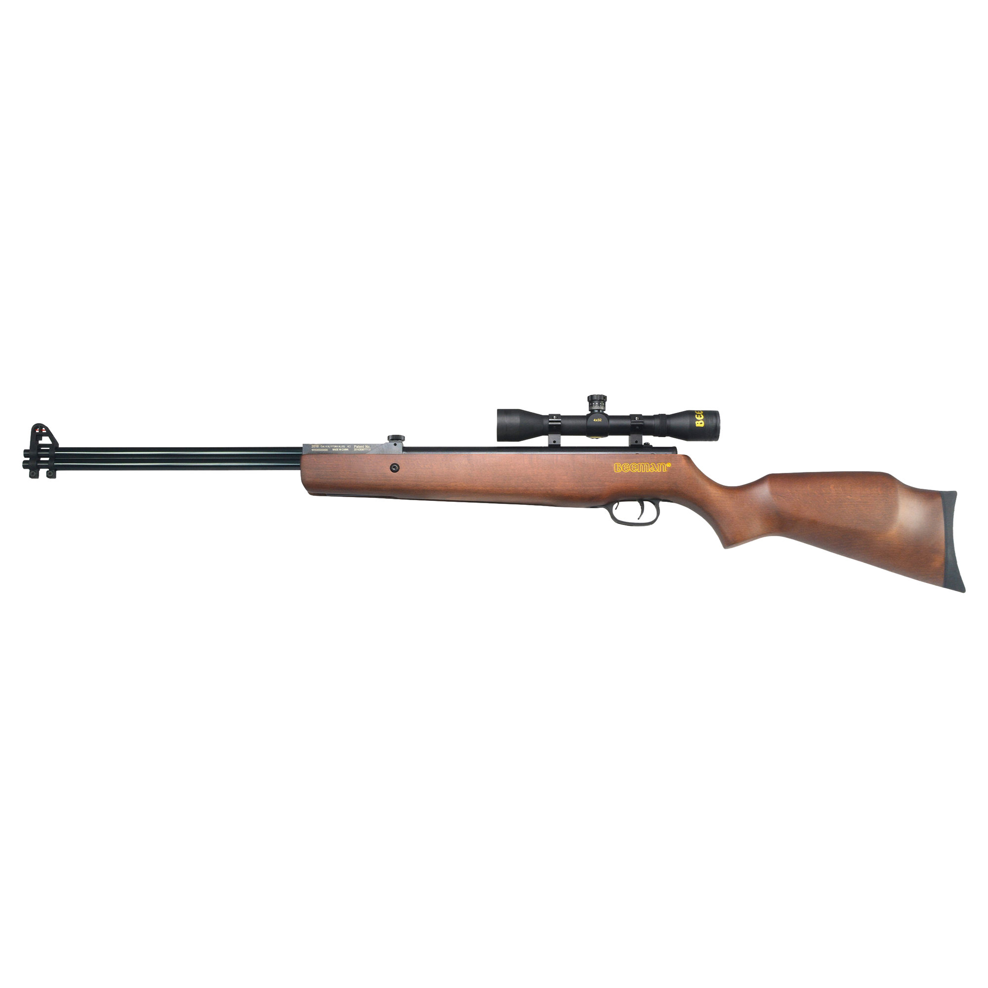Beeman BEEMAN Double Barrel Air Rifle Combo-Wood Stock w/4x32