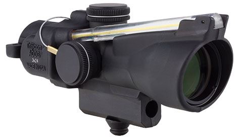 Trijicon TRIJICON 3x24 Compact ACOG Amber Horseshoe/Dot 223/55gr
