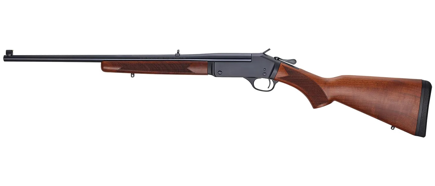 HENRY Single Shot 308 Win 22" Rifle - Blued | Walnut