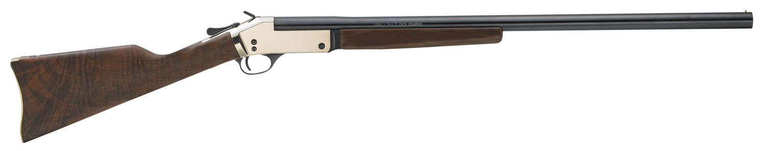 HENRY Brass Single Shot 12 Gauge 3.5" 28" Shotgun - Walnut / Blued
